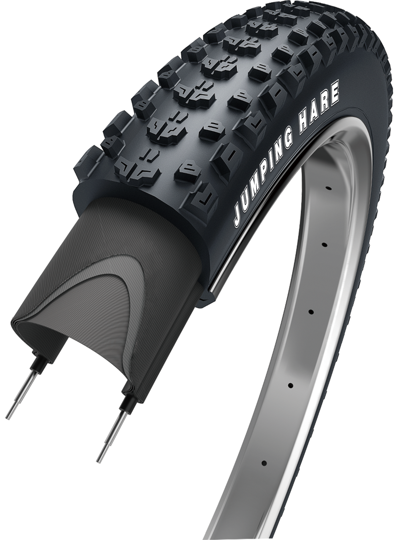 Edge Vouwband Jumping Hare 29 x 2.25 57-622 zwart