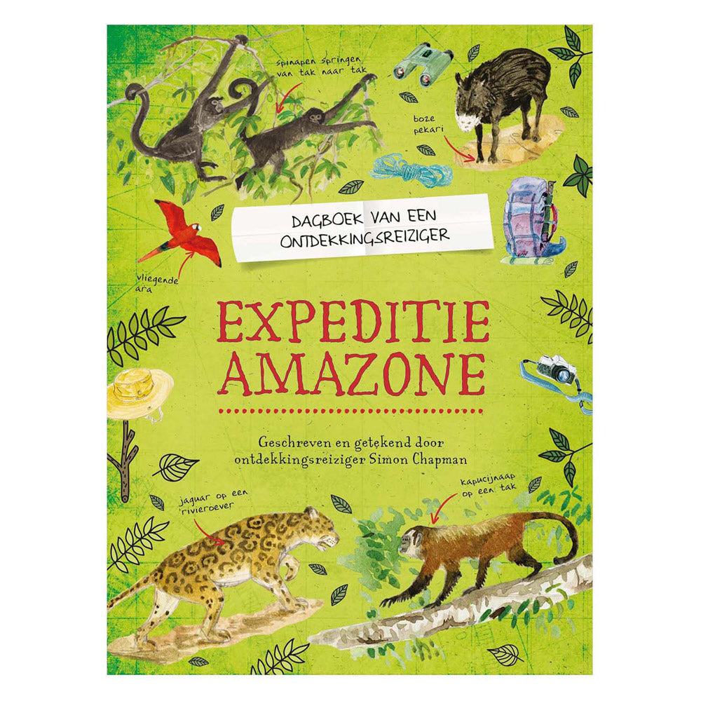Centraal Boekhuis - Centraal Boekhuis Dagboek van een ontdekkingsreiziger - expeditie amazone