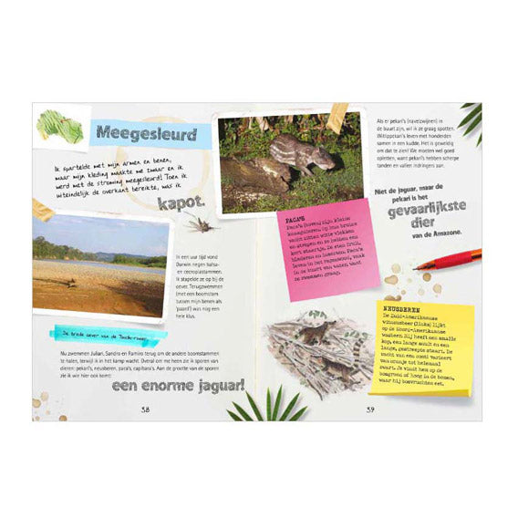 Centraal Boekhuis - Centraal Boekhuis Dagboek van een ontdekkingsreiziger - expeditie amazone