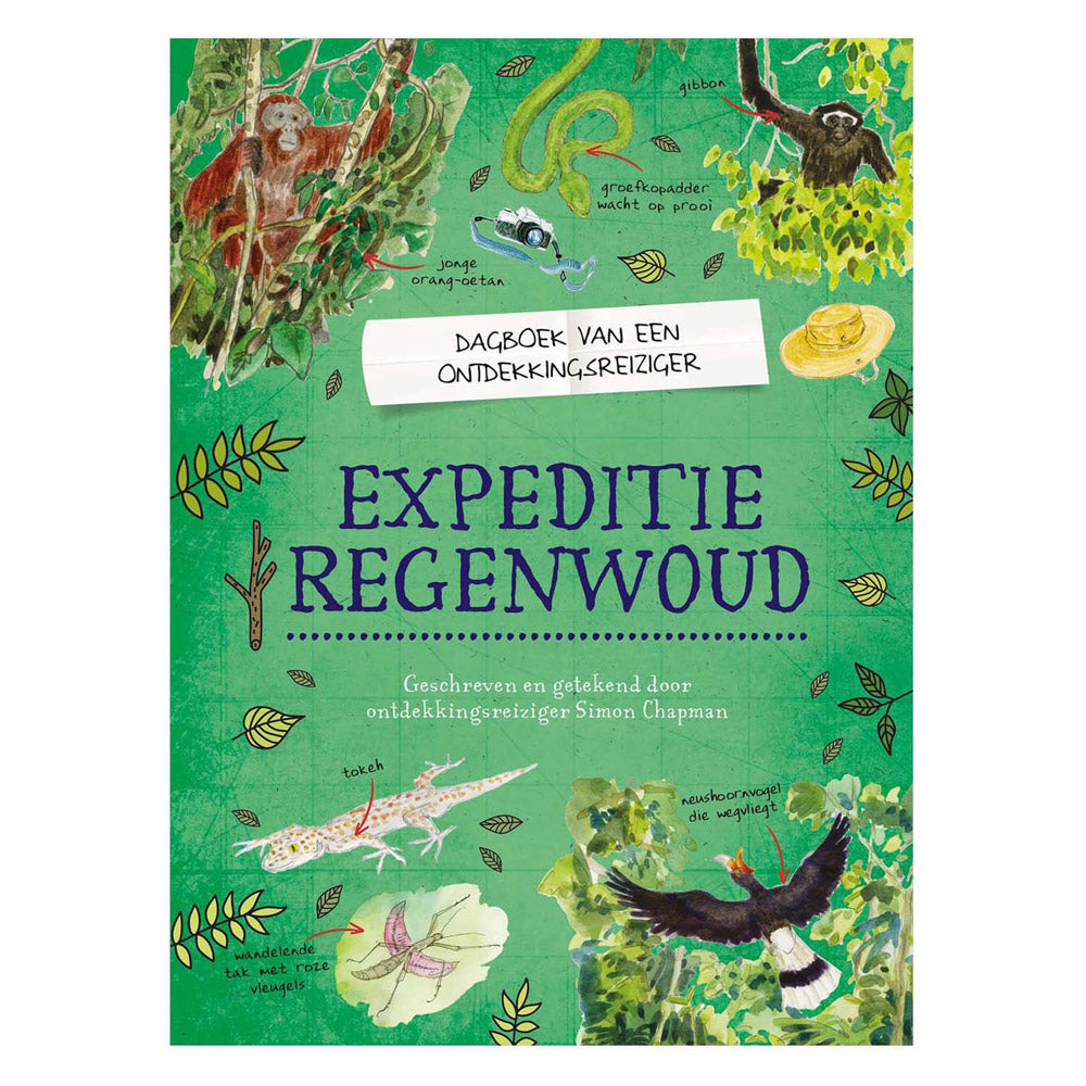 Centraal Boekhuis - Centraal Boekhuis Dagboek van een ontdekkingsreiziger - expeditie regenwoud