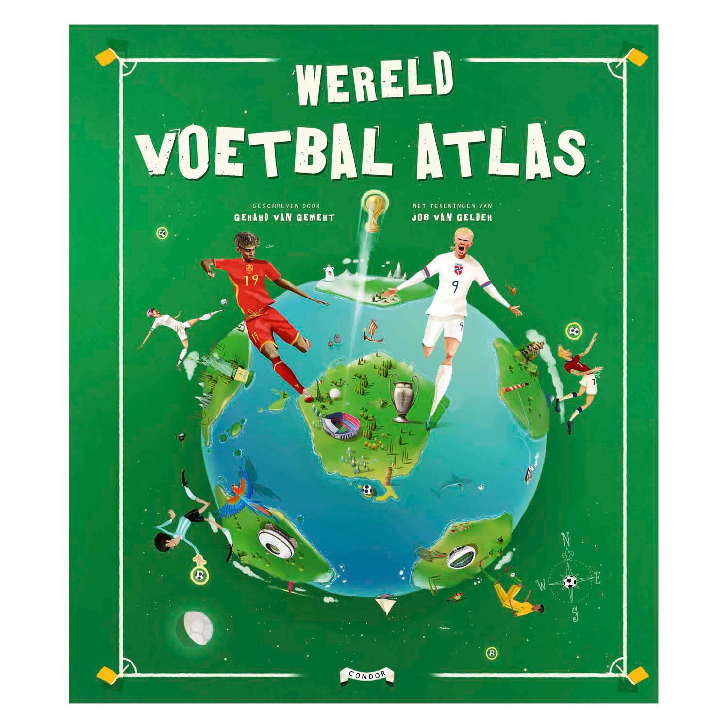 Centraal Boekhuis - Centraal Boekhuis Wereld voetbal atlas