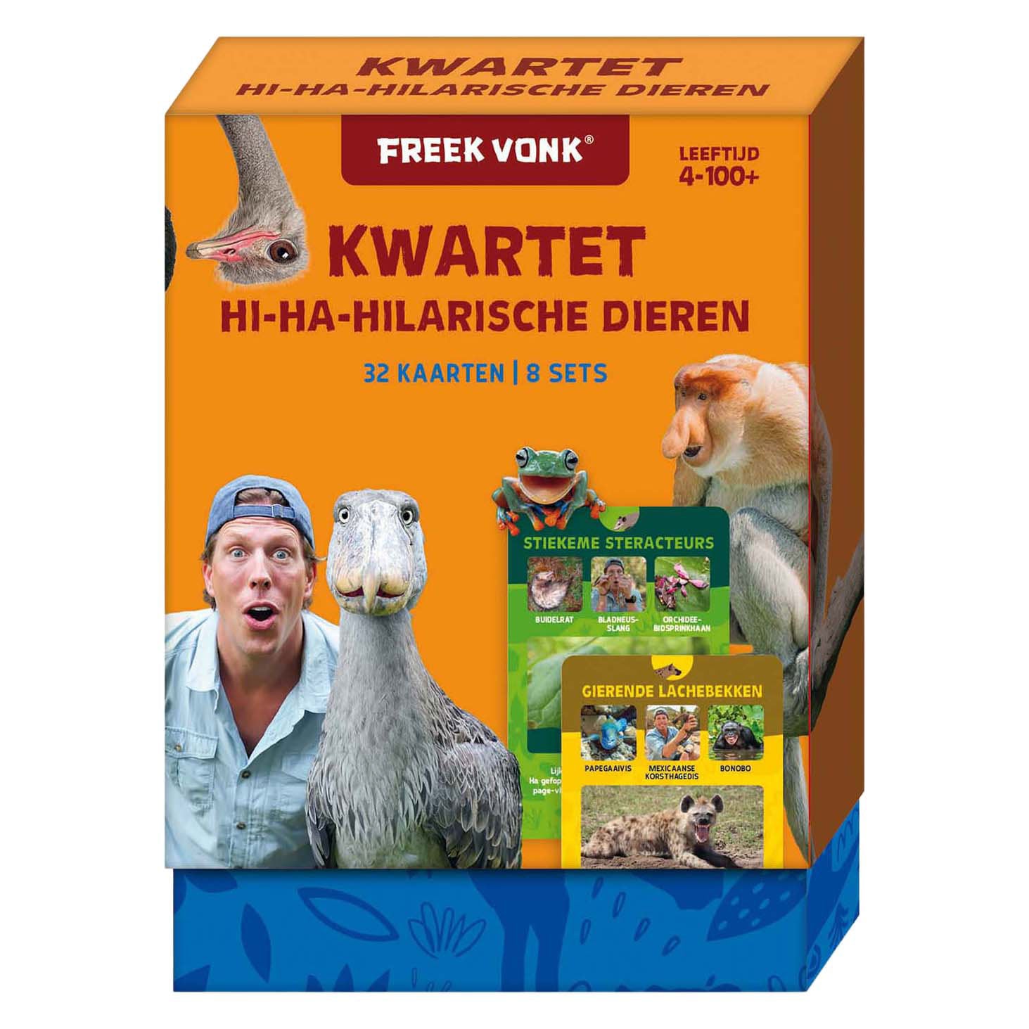 Centraal Boekhuis - Centraal Boekhuis Freek vonk dierenkwartet - grappige dieren