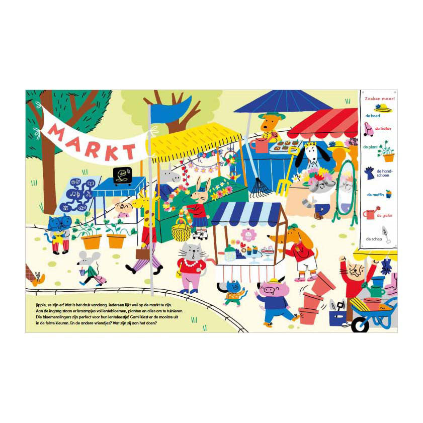 Centraal Boekhuis - Centraal Boekhuis Samen naar de markt in de lente