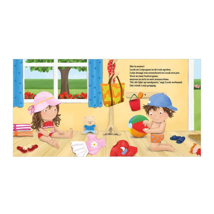 Centraal Boekhuis - Centraal Boekhuis Luuk en lotje - het is zomer! prentenboek