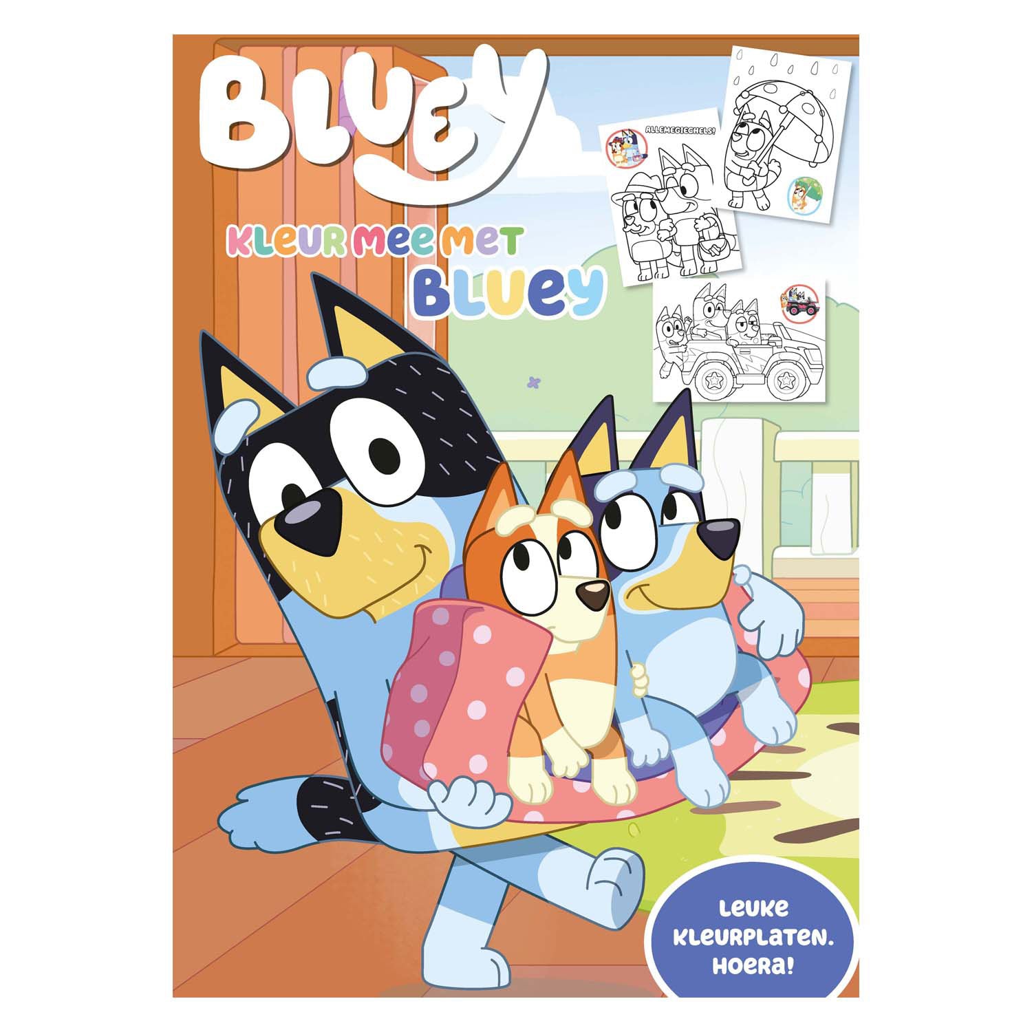 Big Balloon - Big Balloon Kleur mee met bluey