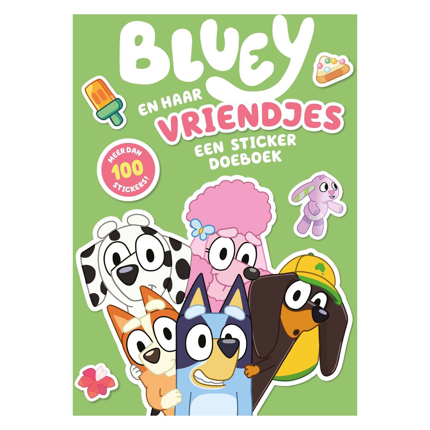 Big Balloon - Big Balloon Bluey en haar vriendjes sticker doeboek