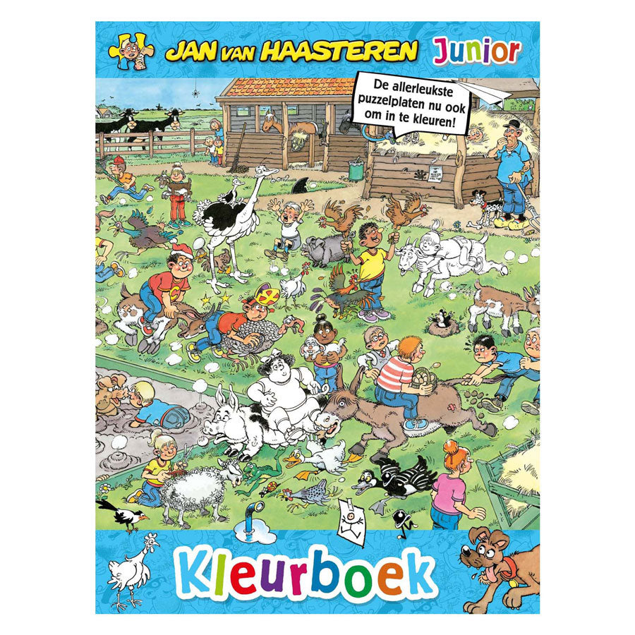 Big Balloon - Big Balloon Jan van haasteren junior kleurboek