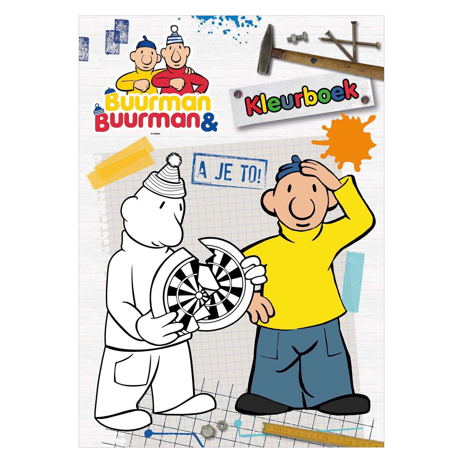 Big balloon buurman buurman kleurboek