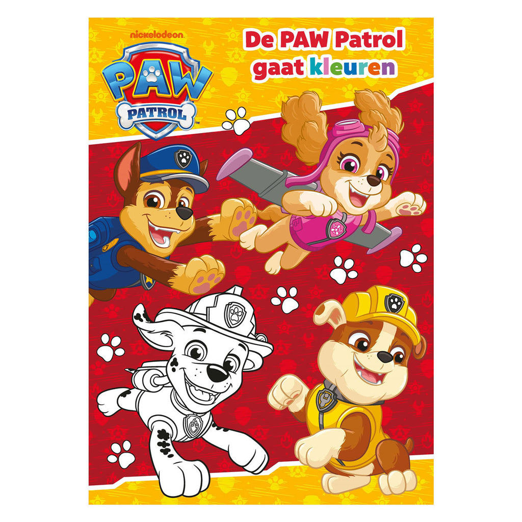 Big Balloon - Big Balloon Paw patrol - paw patrol kleurblok
