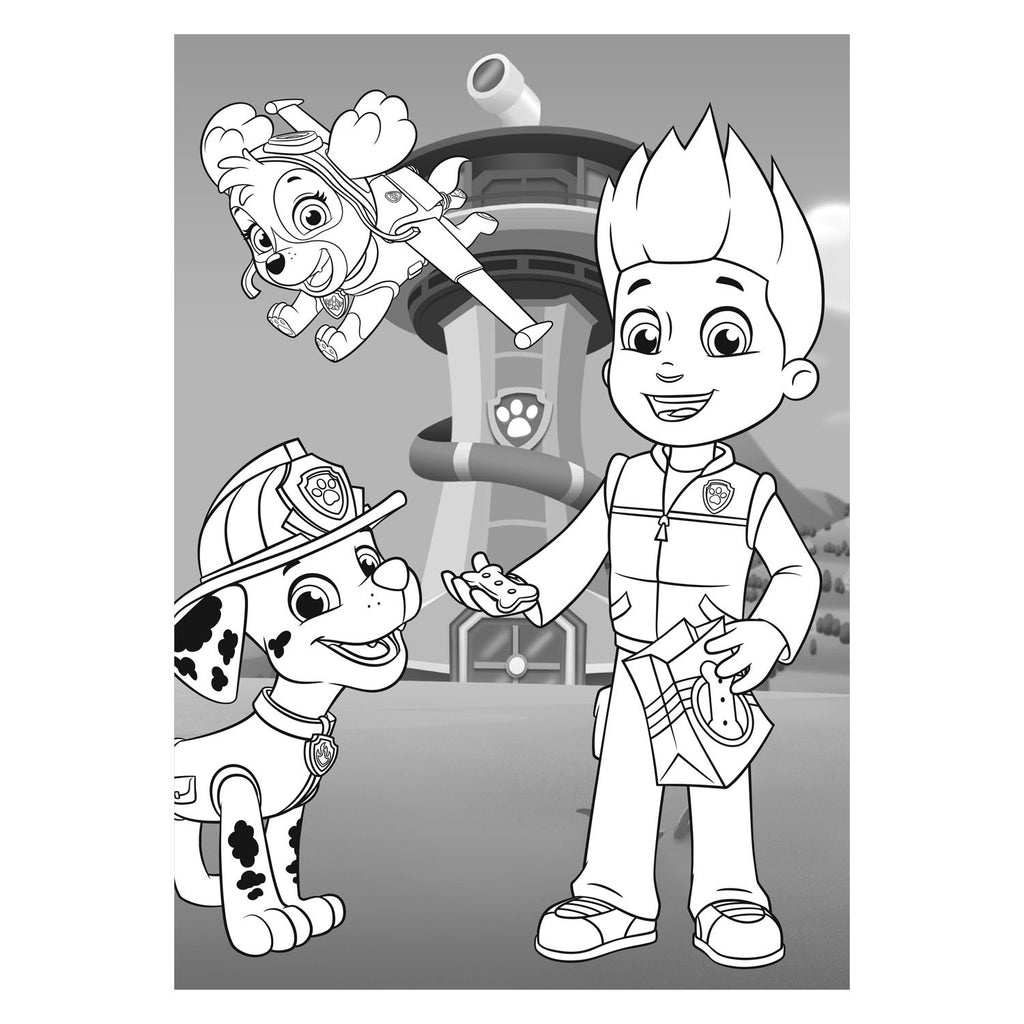 Big Balloon - Big Balloon Paw patrol - paw patrol kleurblok