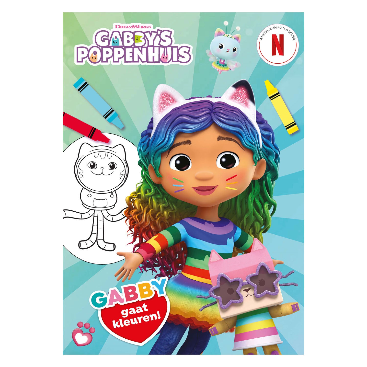 Big Balloon - Big Balloon Gabby's poppenhuis - gabby gaat kleuren
