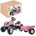 Falk - Falk tractor country farmer set pink 2+