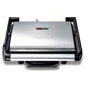 Tefal gc241d multifunctionele panini grill 2000w zwart rvs