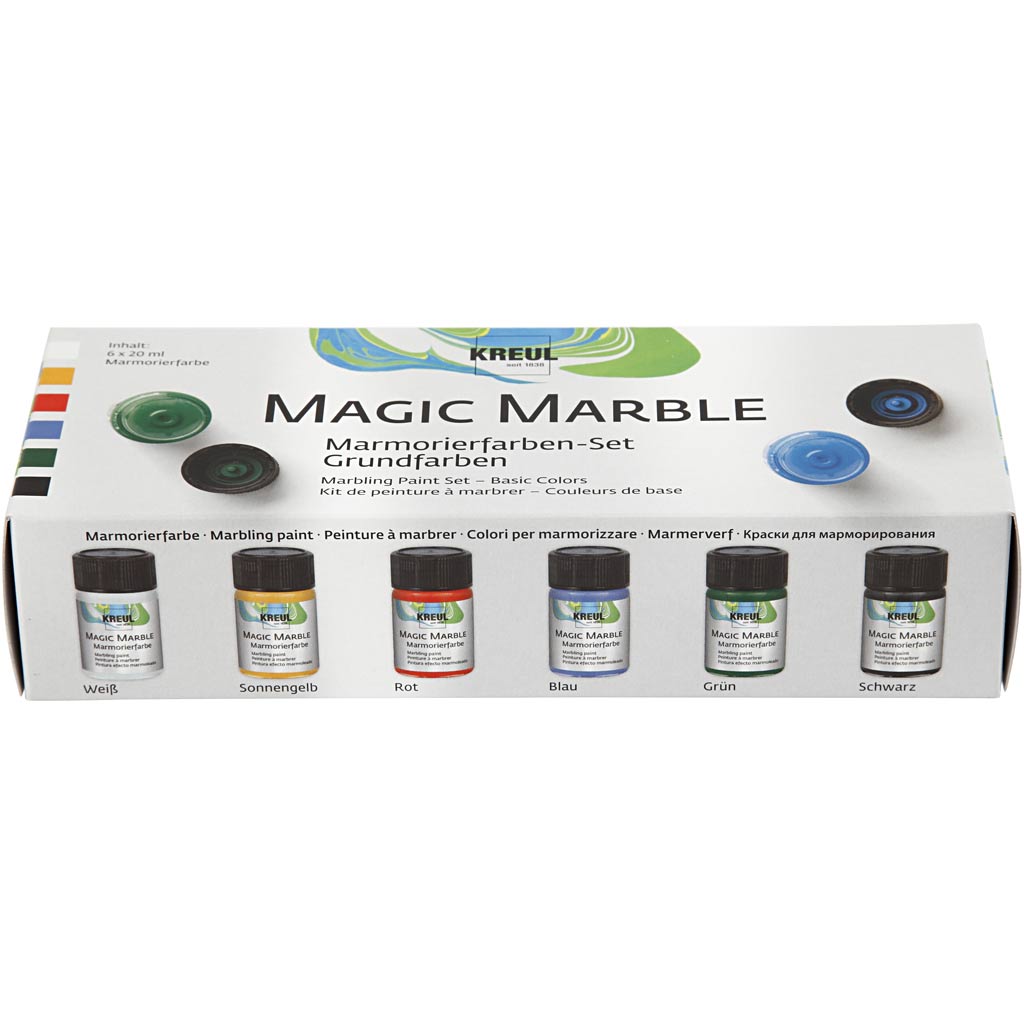Creativ Company - Creativ Company Https://www.cchobby.nl/magic-marble-verf-standaardkleuren-6x20-ml-1-doos