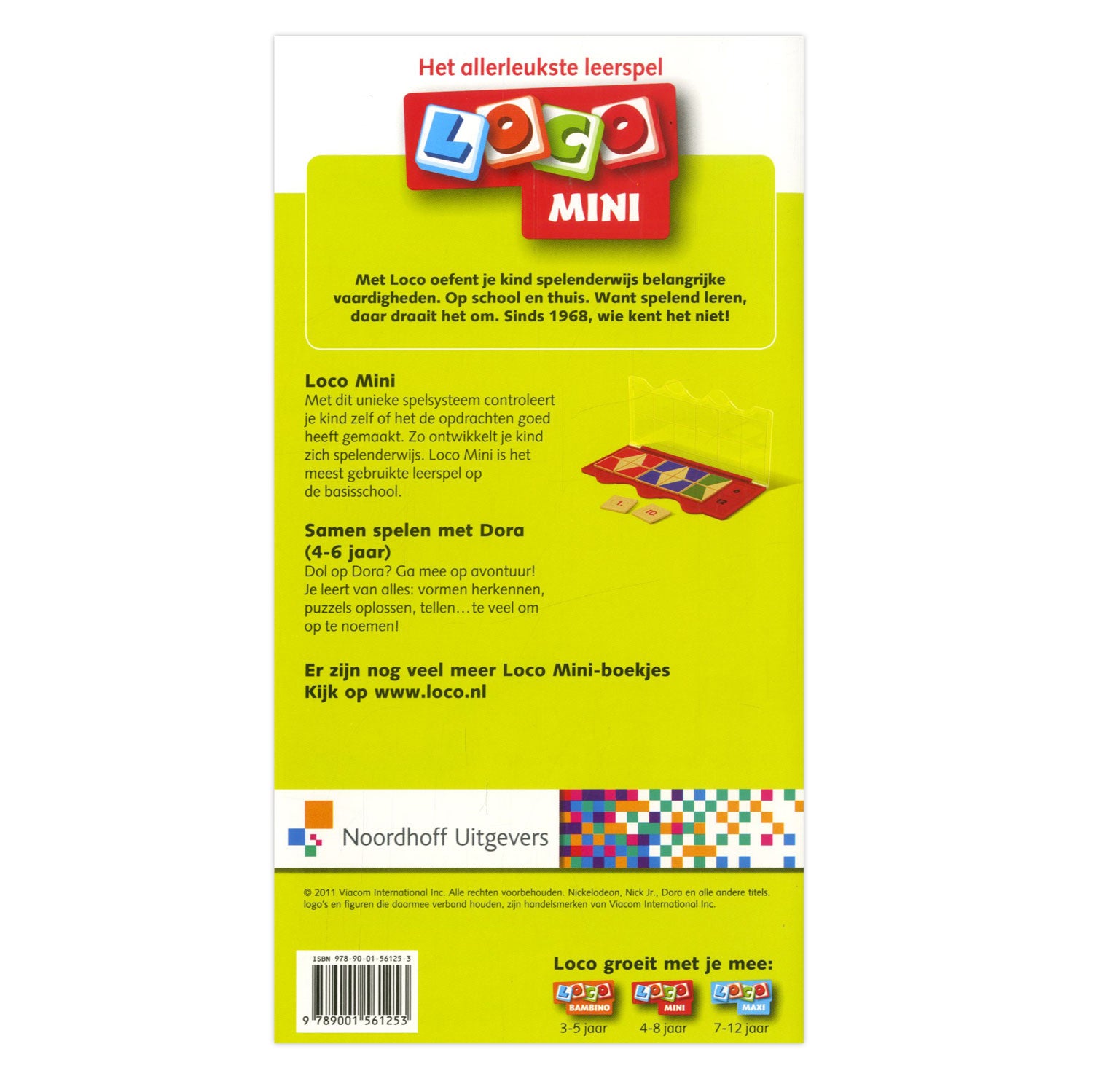 Loco mini - samen spelen met dora groep 1-2 (4-6 jr.)