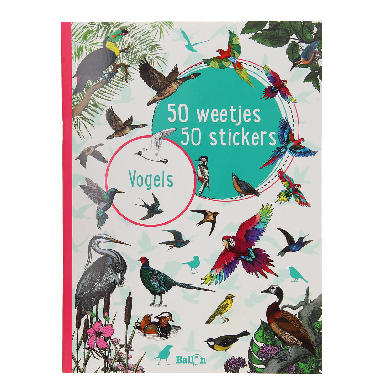 Standaard Uitgeverij - Standaard Uitgeverij 50 weetjes 50 stickers - vogels