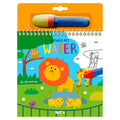 Standaard uitgeverij kleuren met water - dierentuin