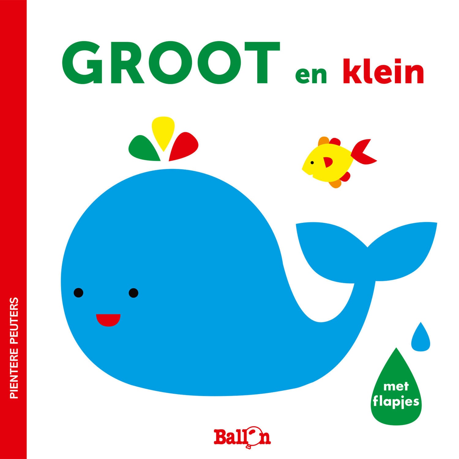 Standaard Uitgeverij - Standaard Uitgeverij Pientere peuters kartonboek - groot en klein