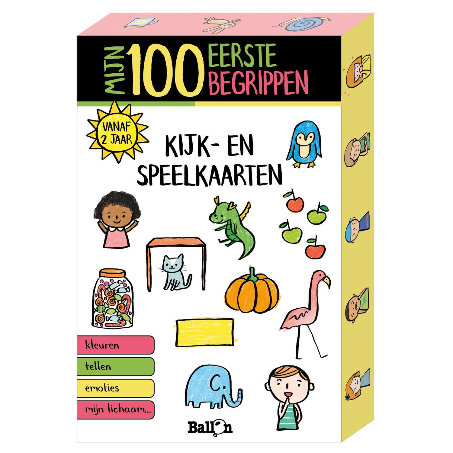 Standaard Uitgeverij - Standaard Uitgeverij Kijk- en speelkaarten - mijn 100 eerste begrippen