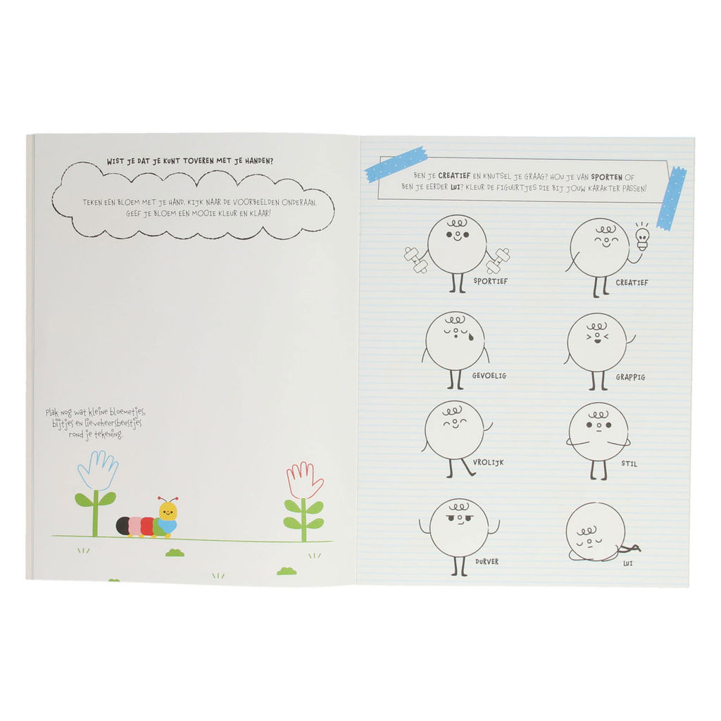 Standaard uitgeverij mijn sticker- en activiteitenboek - dit ben ik!