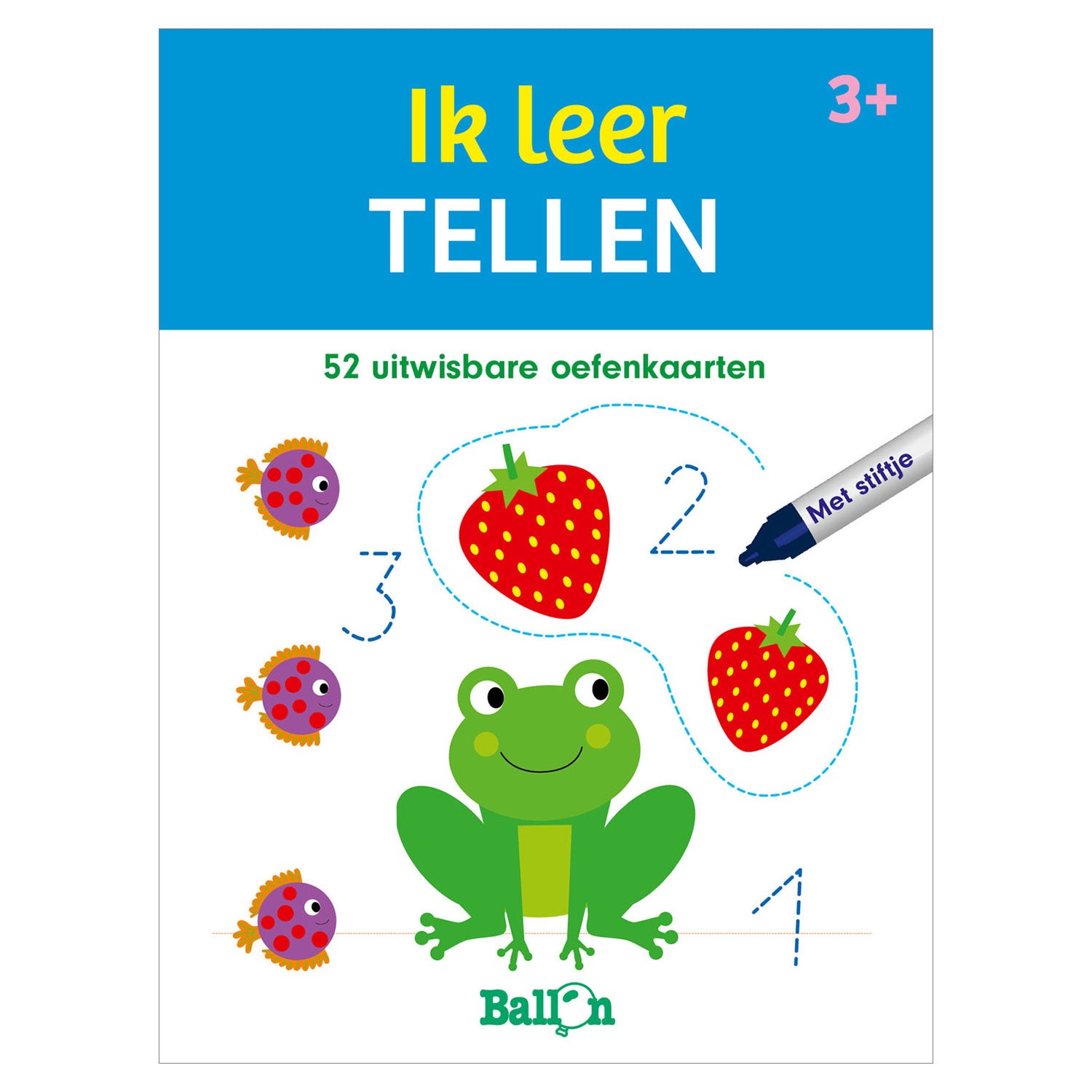 Standaard Uitgeverij - Standaard Uitgeverij Speel- en leerkaarten - ik leer tellen 3+