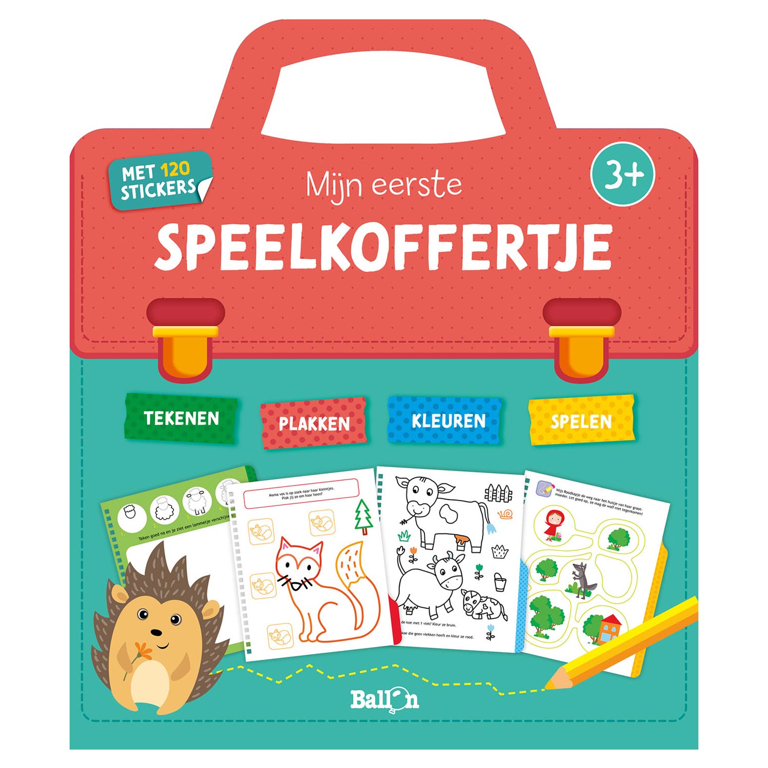 Standaard Uitgeverij - Standaard Uitgeverij Kartonboek mijn eerste speelkoffertje