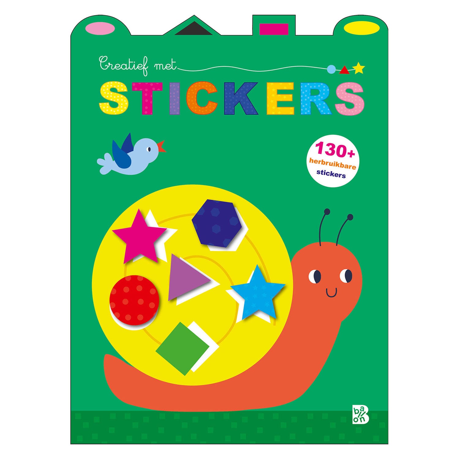 Standaard Uitgeverij - Standaard Uitgeverij Creatief met stickers - slak