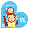 Standaard uitgeverij hartjesreeks - ik hou van.. mijn papa