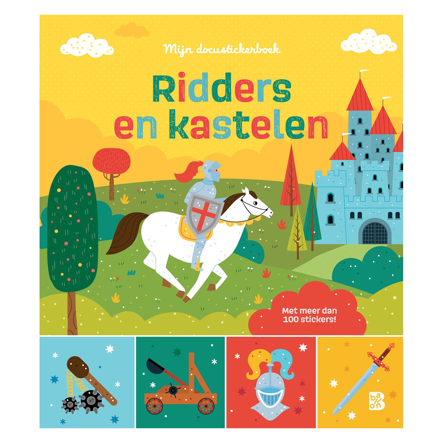 Standaard Uitgeverij - Standaard Uitgeverij Mijn docustickerboek - ridders en kastelen