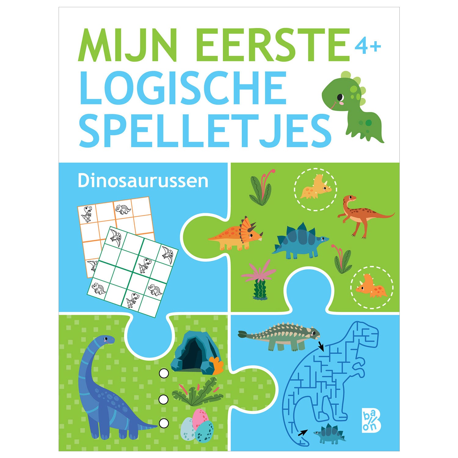Standaard Uitgeverij - Standaard Uitgeverij Mijn eerste logische spelletjes 4+ - dino's