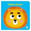 Standaard uitgeverij wilde dieren - kartonboek met wiebeloogjes