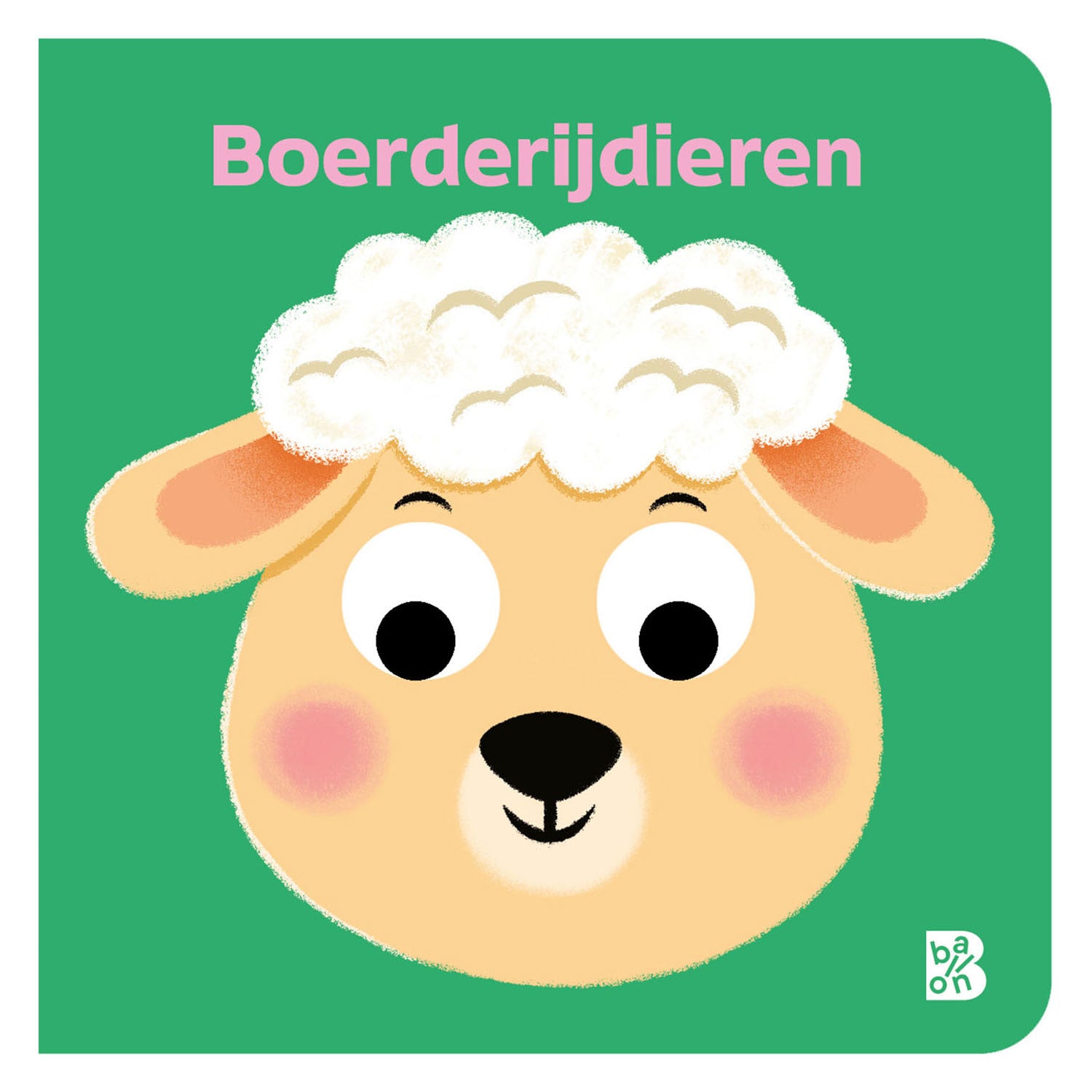 Standaard Uitgeverij - Standaard Uitgeverij Boerderijdieren - kartonboek met wiebeloogjes