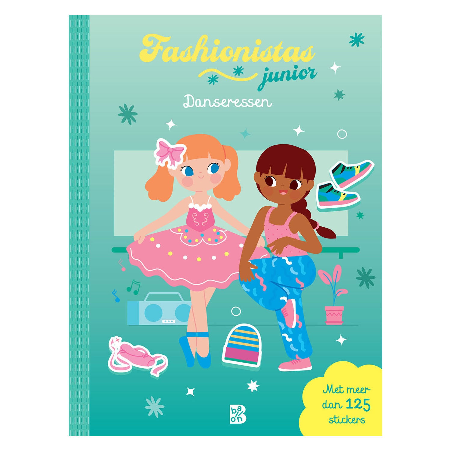Standaard Uitgeverij - Standaard Uitgeverij Stickerboek fashionistas junior danseressen - 125 stickers