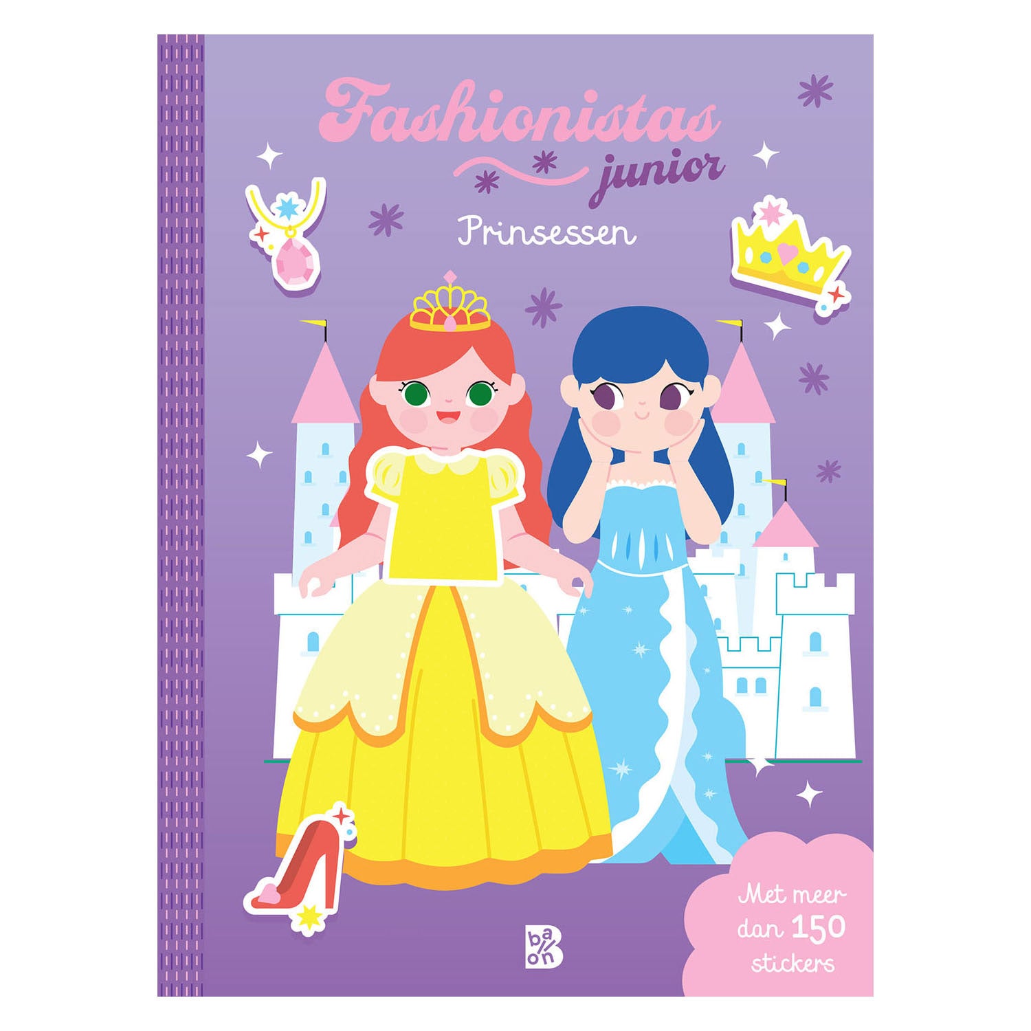 Standaard Uitgeverij - Standaard Uitgeverij Stickerboek fashionistas junior prinsessen - 150 stickers