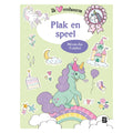 Standaard Uitgeverij - Standaard Uitgeverij Eenhoorns spelletjesboek met stickers
