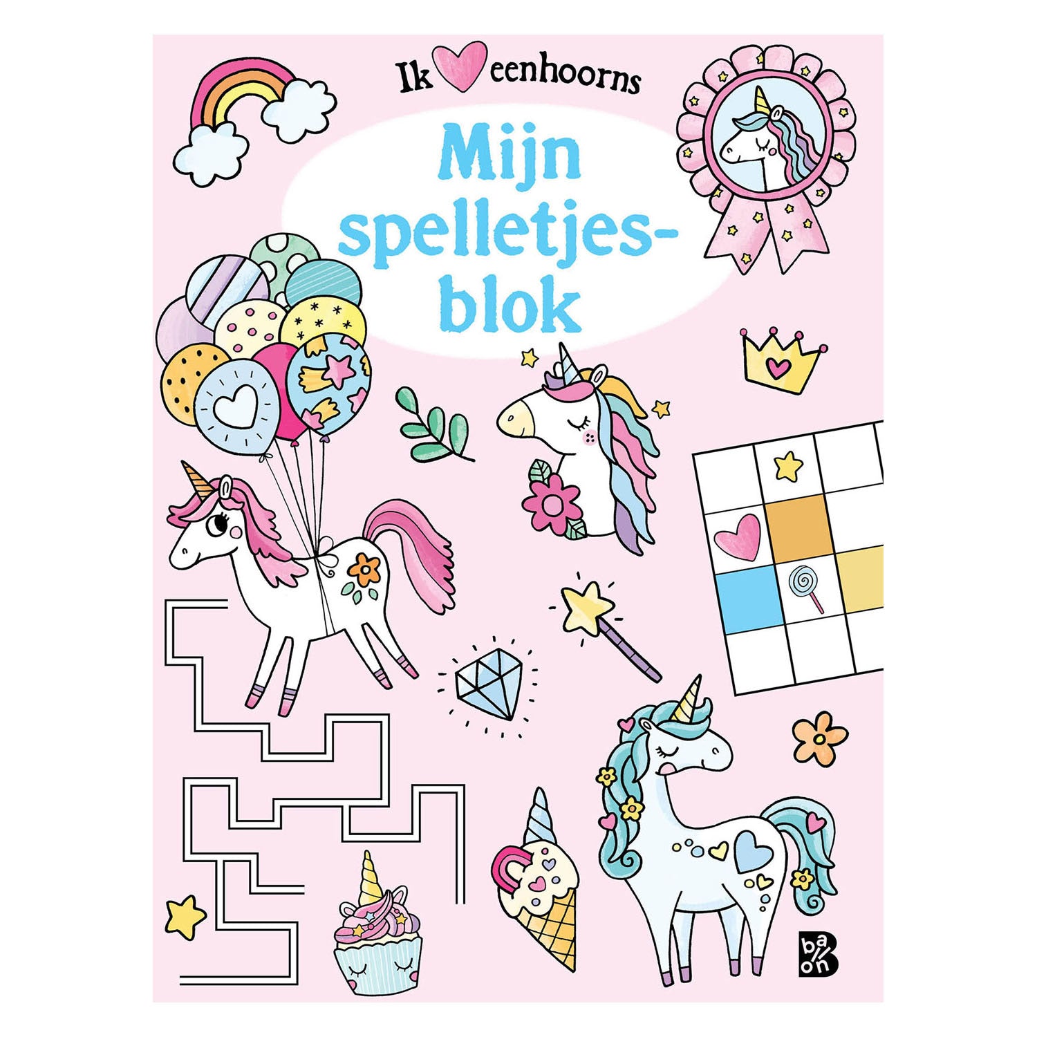 Standaard Uitgeverij - Standaard Uitgeverij Eenhoorns spelletjesblok