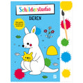 Standaard Uitgeverij - Standaard Uitgeverij Kleurboek met verfpalet en penseel dieren