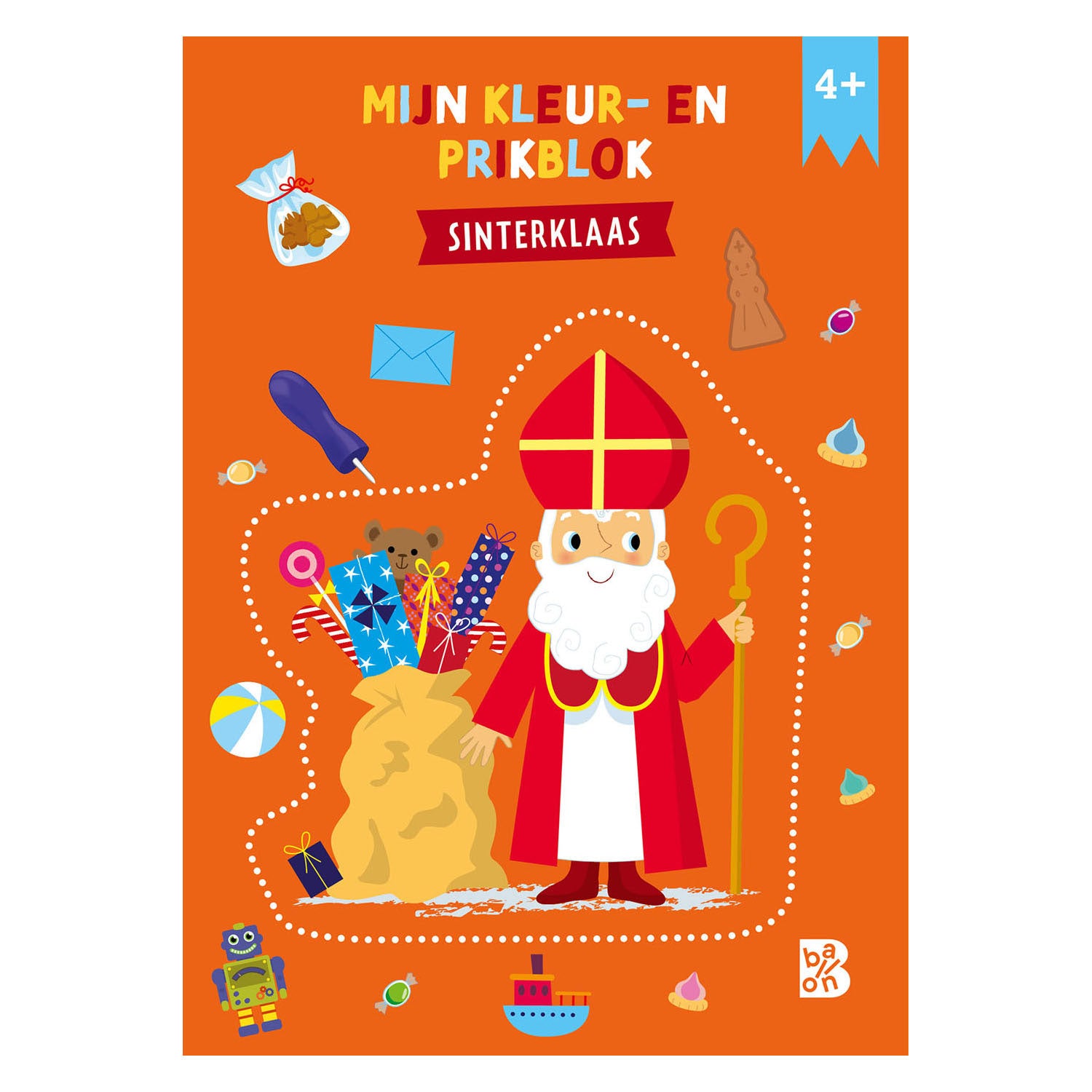 - Kleur- en Prikblok Sinterklaas