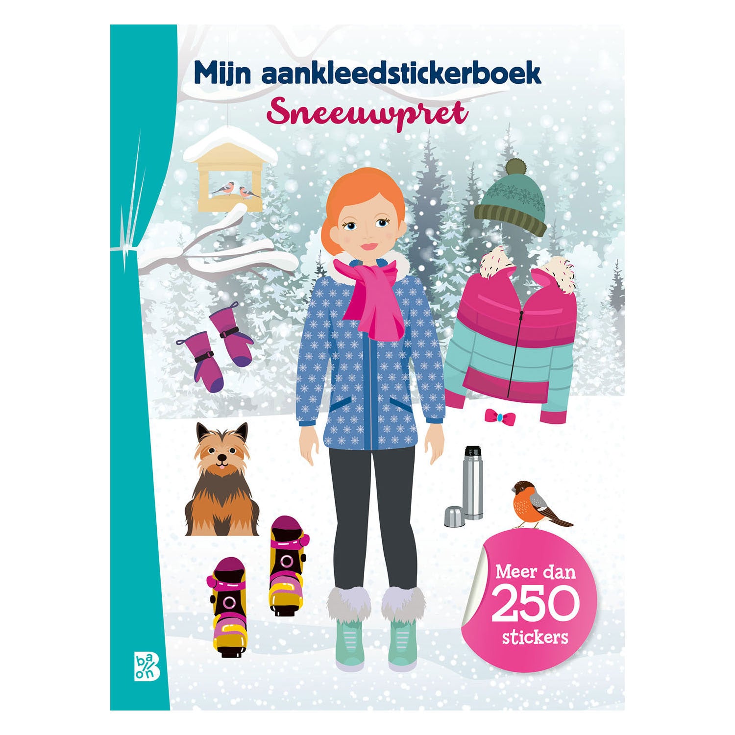 Standaard Uitgeverij - Standaard Uitgeverij Mijn aankleedstickerboek - sneeuwpret