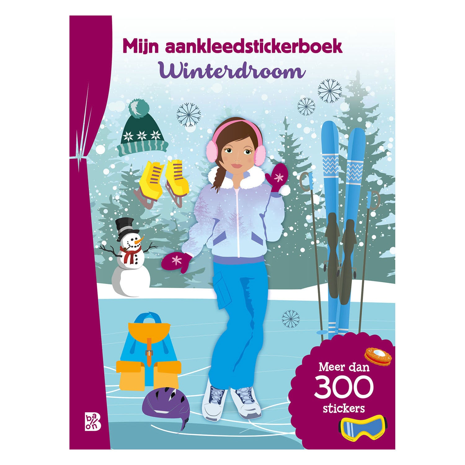 Standaard Uitgeverij - Standaard Uitgeverij Mijn aankleedstickerboek - winterdroom