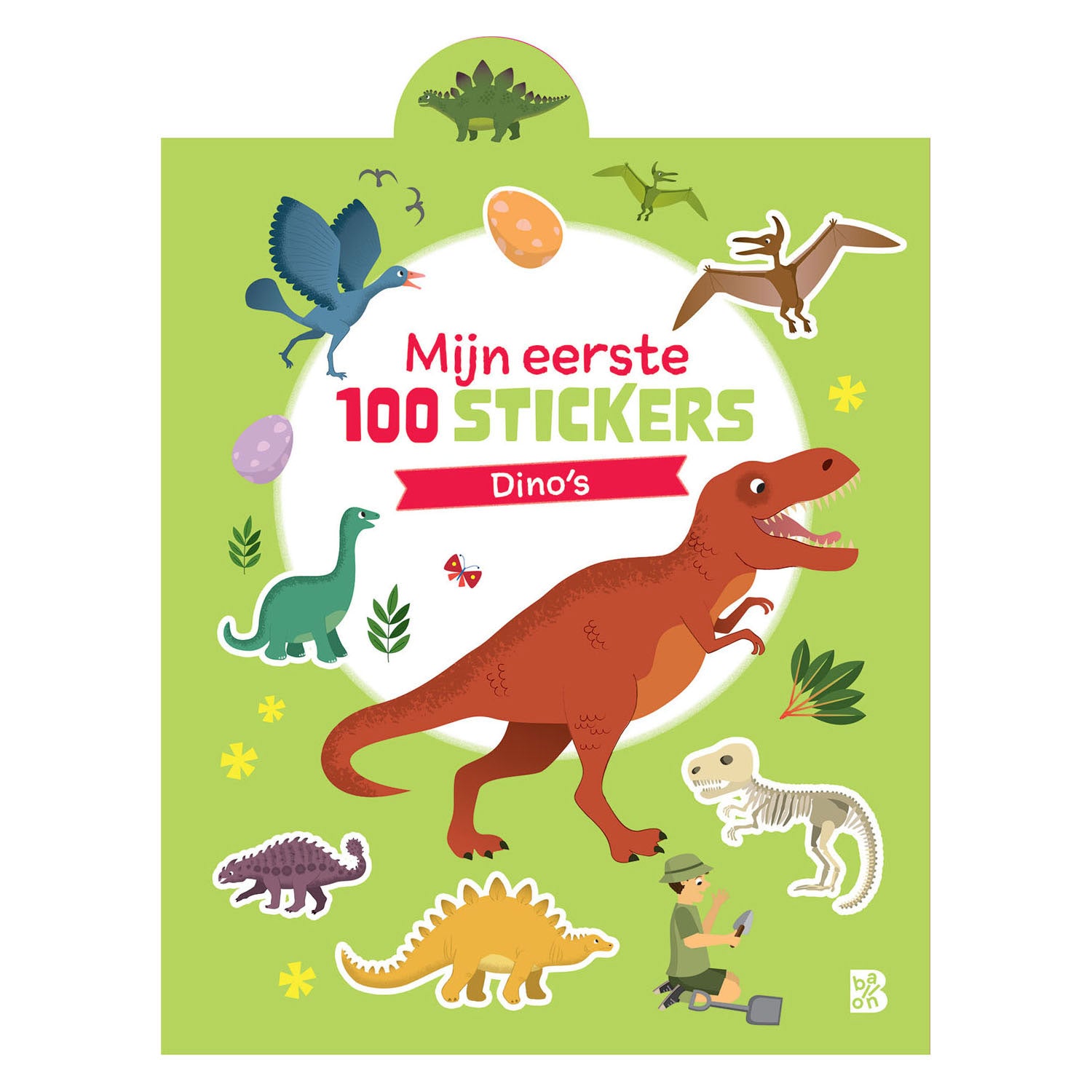 Standaard Uitgeverij - Standaard Uitgeverij Mijn eerste 100 stickers - dino's