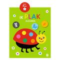 De ballon ballon ik plak kleuren stickerboek