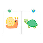 De Ballon - De Ballon Ik plak: dieren stickerboek