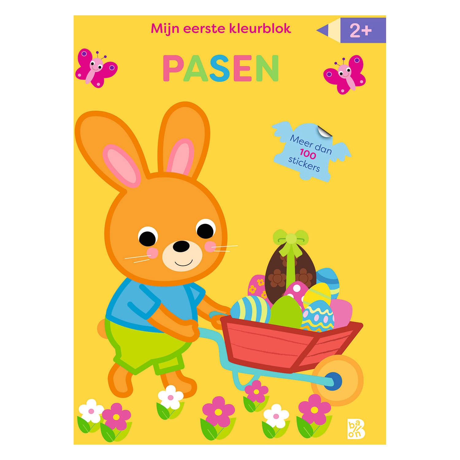 Standaard Uitgeverij - Standaard Uitgeverij Kleurblok met stickers: pasen
