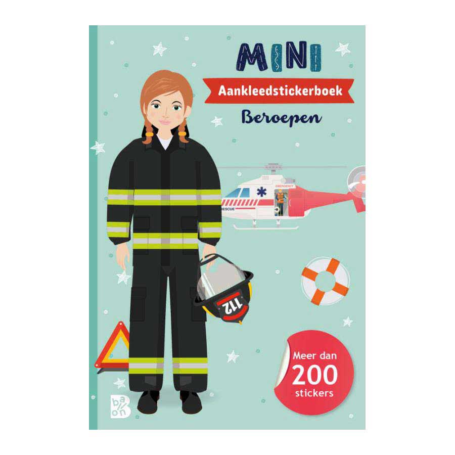 Standaard Uitgeverij - Standaard Uitgeverij Mini aankleedstickerboek - beroepen