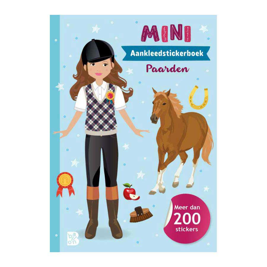 Standaard Uitgeverij - Standaard Uitgeverij Mini aankleedstickerboek - paarden