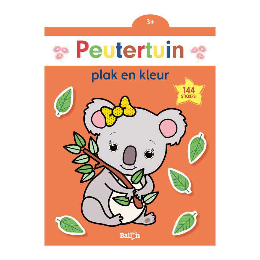 Standaard Uitgeverij - Standaard Uitgeverij Plak en kleur peutertuin koala 2+