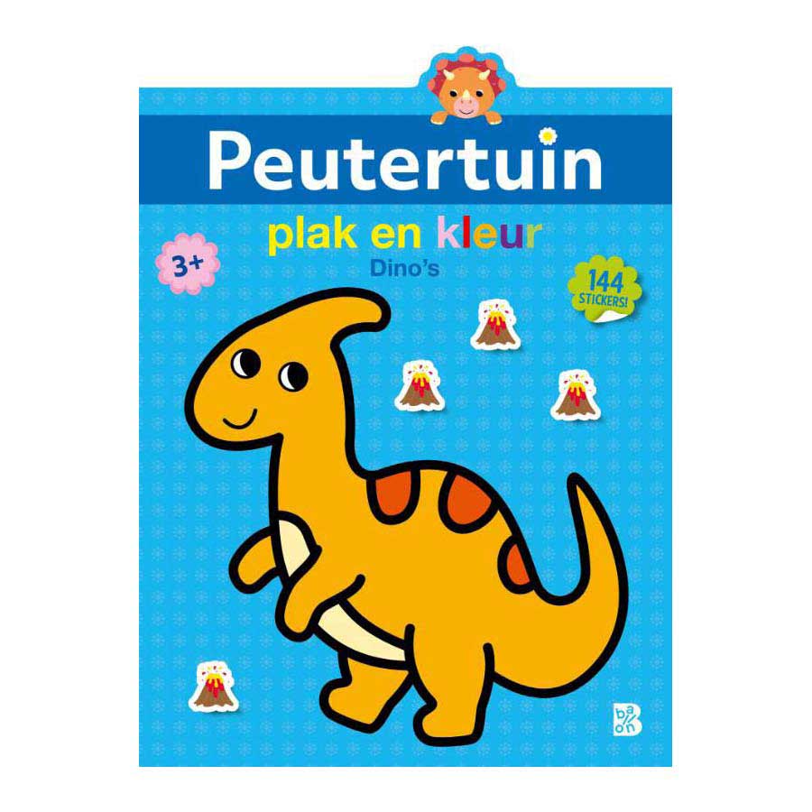 Standaard Uitgeverij - Standaard Uitgeverij Plak en kleur peutertuin dino's 2+