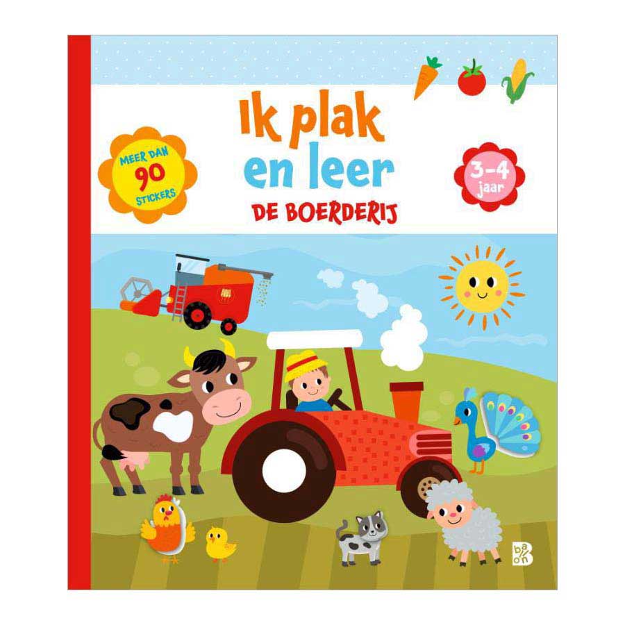 Standaard Uitgeverij - Standaard Uitgeverij Ik plak en leer - boerderij 3-4 jaar