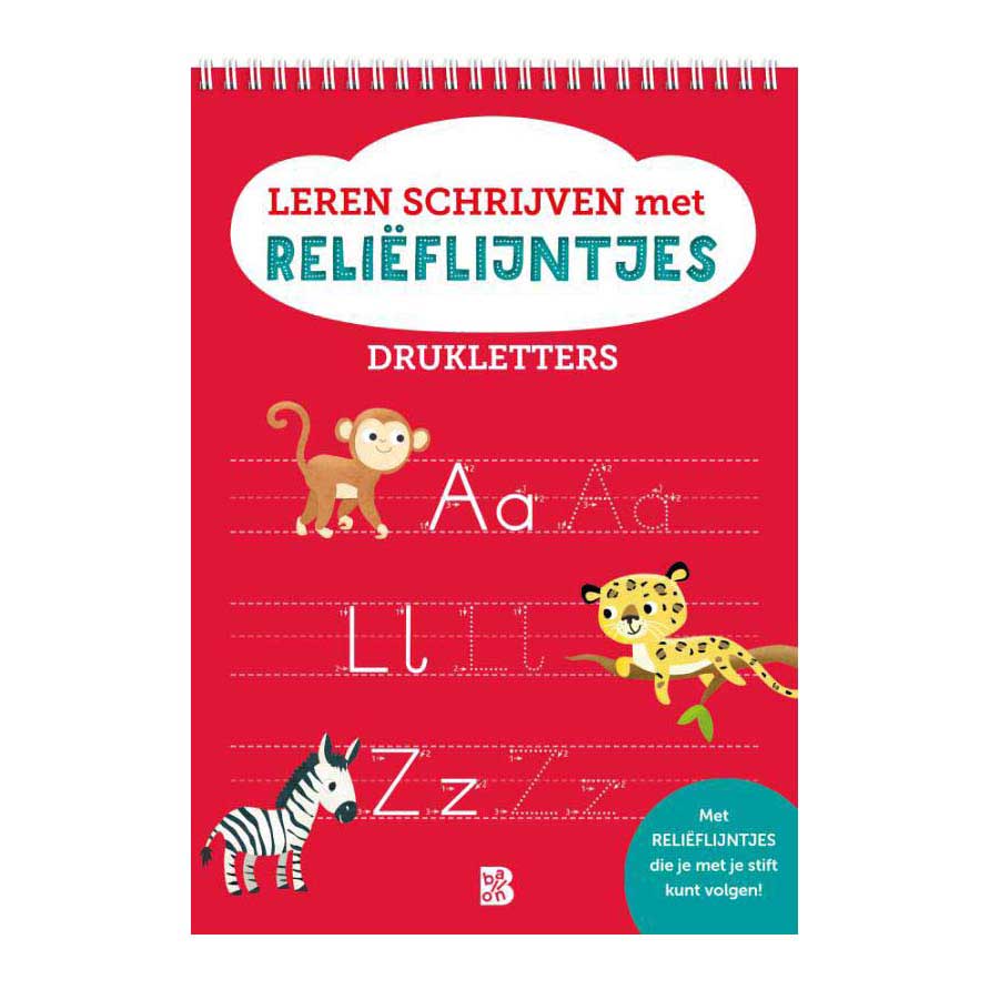 Standaard Uitgeverij - Standaard Uitgeverij Leren schrijven met relieflijntjes drukletters